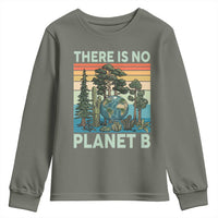 Vintage There Is No Planet B Earth Day Gift Youth Sweatshirt