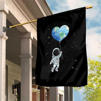 Astronaut Protect The Planet Garden Flag Earth Day Gift