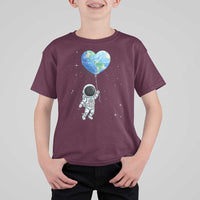 Astronaut Protect The Planet T Shirt For Kid Earth Day Gift