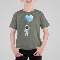 Astronaut Protect The Planet T Shirt For Kid Earth Day Gift