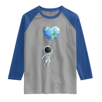 Astronaut Protect The Planet Raglan Shirt Earth Day Gift
