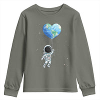 Astronaut Protect The Planet Youth Sweatshirt Earth Day Gift