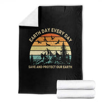 Earth Day Everyday Throw Blanket Save And Protect Our Earth