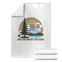 Earth Day Everyday Throw Blanket Save The Planet Nature Lover Gift