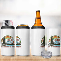 Earth Day Everyday 4 in 1 Can Cooler Tumbler Save The Planet Nature Lover Gift