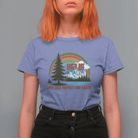 Earth Day Everyday T Shirt For Women Save The Planet Nature Lover Gift