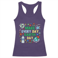 Make Every Day Earth Day Student Gift Racerback Tank Top Environmental Awareness