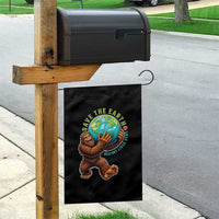 Earth Day Garden Flag Save The Earth Bigfoot Lives Here