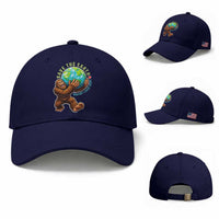 Earth Day Baseball Cap Save The Earth Bigfoot Lives Here