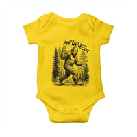 Please Save My Hideout Baby Onesie Bigfoot Forest Protector