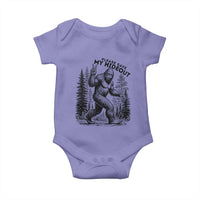 Please Save My Hideout Baby Onesie Bigfoot Forest Protector