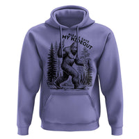 Please Save My Hideout Hoodie Bigfoot Forest Protector