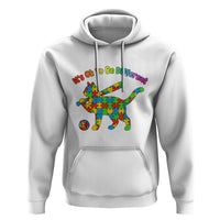 Autism Acceptance Baseball Cat Hoodie It Is Ok To Be Different