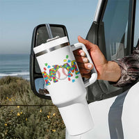 Autism Acceptance Baseball Mom Tumbler With Handle Proud Mom Inclusive Support Graphic