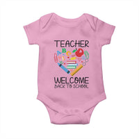 Teacher Welcome Back To School Baby Onesie Cute Classroom Gift - Wonder Print Shop
