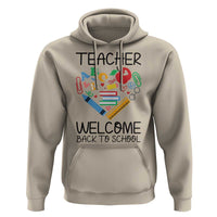 Teacher Welcome Back To School Hoodie Cute Classroom Gift - Wonder Print Shop