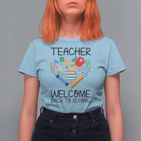 Teacher Welcome Back To School T Shirt For Women Cute Classroom Gift - Wonder Print Shop