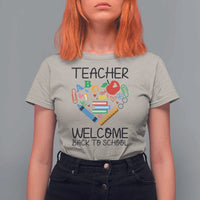 Teacher Welcome Back To School T Shirt For Women Cute Classroom Gift - Wonder Print Shop