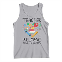 Teacher Welcome Back To School Tank Top Cute Classroom Gift - Wonder Print Shop