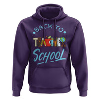 Back To School Teacher Life Funny Educator Gift Hoodie - Wonder Print Shop