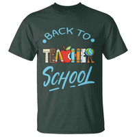 Back To School Teacher Life Funny Educator Gift T Shirt - Wonder Print Shop