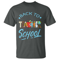 Back To School Teacher Life Funny Educator Gift T Shirt - Wonder Print Shop