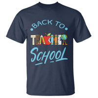 Back To School Teacher Life Funny Educator Gift T Shirt - Wonder Print Shop