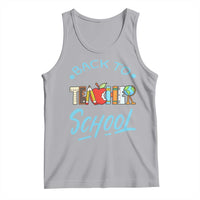 Back To School Teacher Life Funny Educator Gift Tank Top - Wonder Print Shop