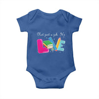 Inspirational Teacher Baby Onesie Not Just A Job Its Love - Wonder Print Shop