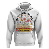 Teach Them Love Them Watch Them Grow Hoodie Inspirational Teacher Gift - Wonder Print Shop