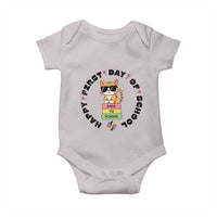 Cat Happy First Day Of School Baby Onesie Back To School Gift For Kids - Wonder Print Shop