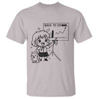 Back To school T Shirt Funny Teacher Teaching Cat Lover Gift - Wonder Print Shop