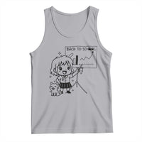 Back To school Tank Top Funny Teacher Teaching Cat Lover Gift - Wonder Print Shop