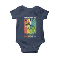 Funny Dinosaur Im Ready To Crush Kindergarten Gift Baby Onesie - Wonder Print Shop