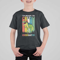 Funny Dinosaur Im Ready To Crush Kindergarten Gift T Shirt For Kid - Wonder Print Shop