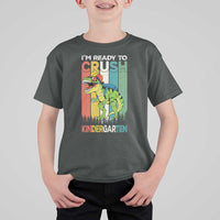 Funny Dinosaur Im Ready To Crush Kindergarten Gift T Shirt For Kid - Wonder Print Shop