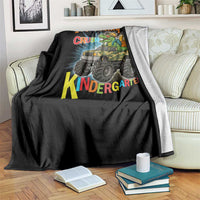 Im Ready To Crush Kindergarten Throw Blanket Dinosaur Driving Truck Gift - Wonder Print Shop