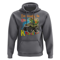 Im Ready To Crush Kindergarten Hoodie Dinosaur Driving Truck Gift - Wonder Print Shop