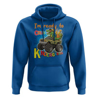 Im Ready To Crush Kindergarten Hoodie Dinosaur Driving Truck Gift - Wonder Print Shop