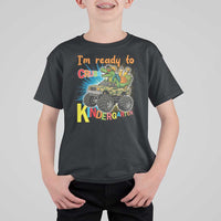 Im Ready To Crush Kindergarten T Shirt For Kid Dinosaur Driving Truck Gift - Wonder Print Shop