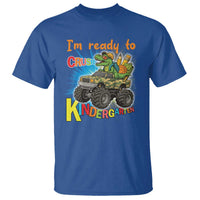 Im Ready To Crush Kindergarten T Shirt Dinosaur Driving Truck Gift - Wonder Print Shop