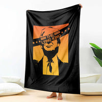 The Lying King Political Satire Throw Blanket Funny Bold Sarcastic Statement Gift