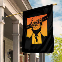 The Lying King Political Satire Garden Flag Funny Bold Sarcastic Statement Gift