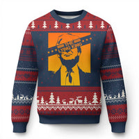 The Lying King Political Satire Ugly Christmas Sweater Funny Bold Sarcastic Statement Gift