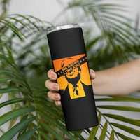 The Lying King Political Satire Skinny Tumbler Funny Bold Sarcastic Statement Gift