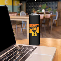 The Lying King Political Satire Skinny Tumbler Funny Bold Sarcastic Statement Gift