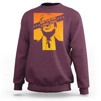 The Lying King Political Satire Sweatshirt Funny Bold Sarcastic Statement Gift