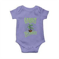 Easily Distracted By Plants Baby Onesie Funny Gardening Lover Gift - Wonder Print Shop