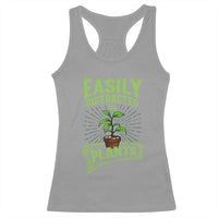 Easily Distracted By Plants Racerback Tank Top Funny Gardening Lover Gift - Wonder Print Shop
