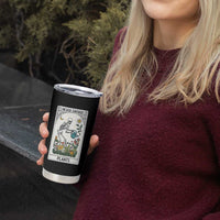 Funny Never Enough Plants Gardening Skeleton Tumbler Cup Plant Lover Gift Tarot Card Graphic - Wonder Print Shop